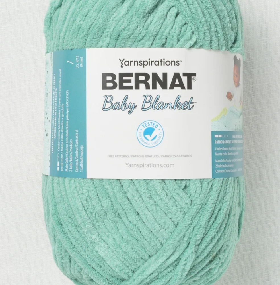 Bernat Baby Blanket (Misty Jungle Green) 300g